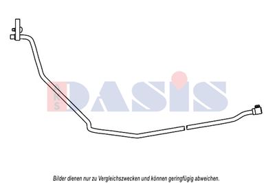 Трубопровод высокого / низкого давления, кондиционер AKS DASIS 885805N для VW SHARAN