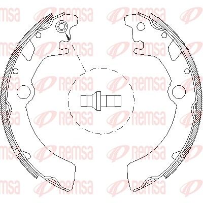 Brake Shoe 4116.00