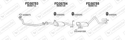 SISTEM DE ESAPAMENT VENEPORTE 300130