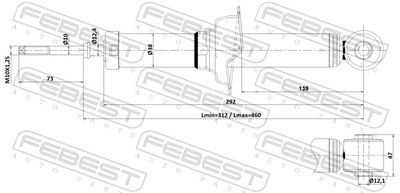 Shock Absorber 04110-009R