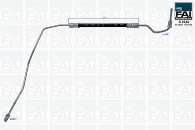 Przewód hamulcowy elastyczny FAI AUTOPARTS FPBH280