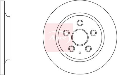 APEC Brake Disc DSK3010