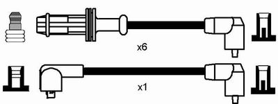 SET CABLAJ APRINDER NGK 0592 1