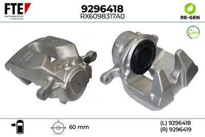 спирачен апарат FTE 9296418