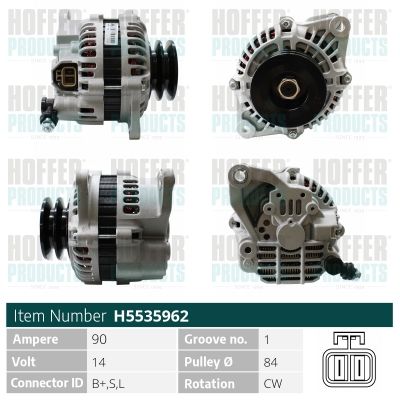 Генератор WILMINK GROUP WG2263697 для NISSAN NAVARA