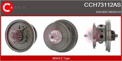 Skupina trupu, turbodmychadlo CASCO CCH73112AS