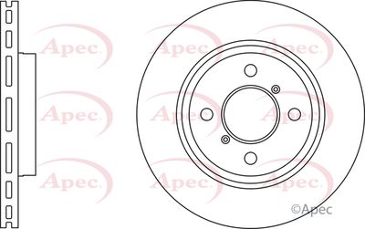 Brake Disc APEC DSK3031