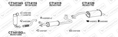 ABGASANLAGE VENEPORTE 450999