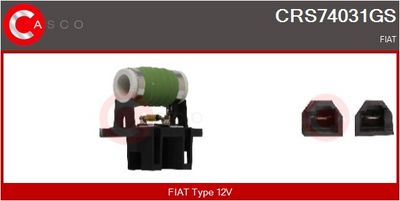 REZISTENță îN SERIE MOTOR ELECTRIC (VENTILATOR RADIATOR)