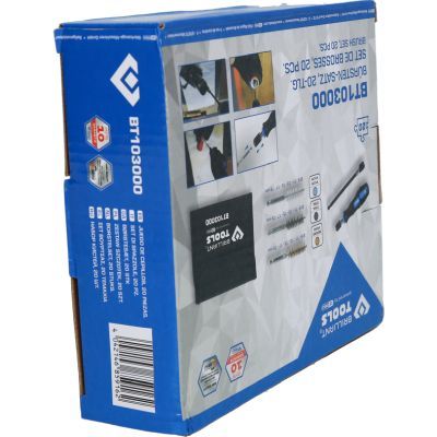 Čistící štětce-sada Brilliant tools BT103000