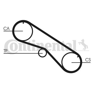 CONTINENTAL CTAM CT818 Ремень ГРМ  для TOYOTA LAND CRUISER (Тойота Ланд круисер)