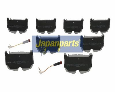 JAPANPARTS Stabdžių trinkelių rinkinys, diskinis stabdys