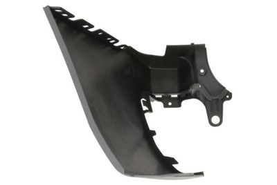 Bumper hoek Achter Rechts (verlengde versie  versie met achterdeur, voor het schilderen, CZ) past: CITROEN BERLINGO III  OPEL COMBO E  PEUGEOT PARTNER III, RIFTER 03.18-10.23