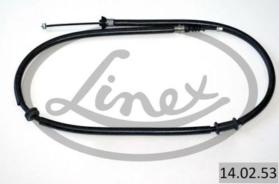 Тросик, cтояночный тормоз LINEX 14.02.53 для FIAT LINEA