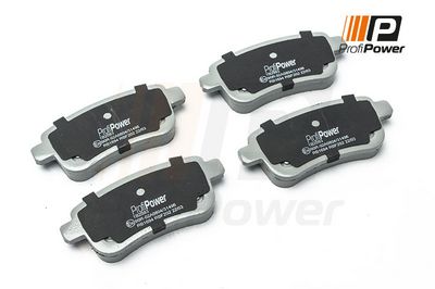 stabdžių trinkelių rinkinys, diskinis stabdys 1B2093 ProfiPower