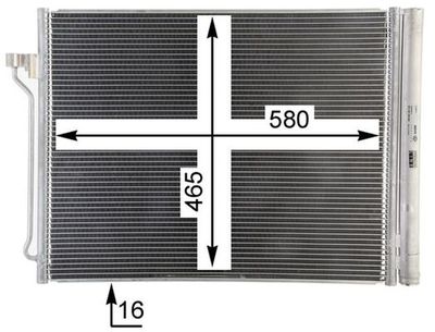 CONDENSATOR CLIMATIZARE MAHLE AC463000P 6