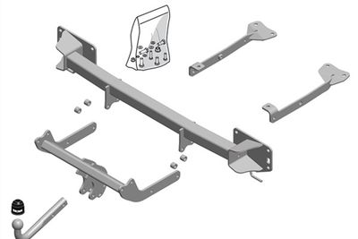 Zestaw zaczepu przyczepy BRINK 576700