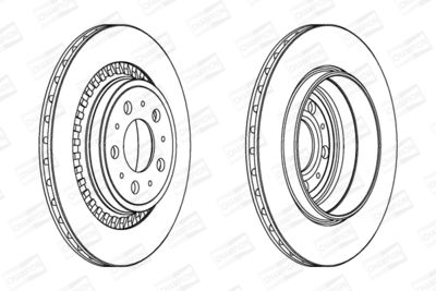 BREMSSCHEIBE CHAMPION 562218CH 1