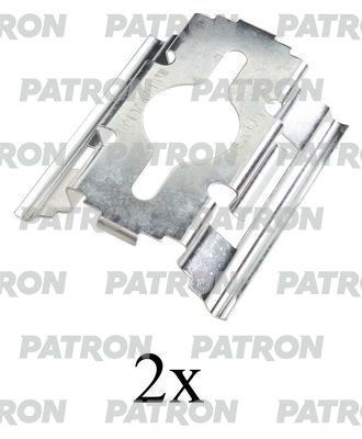 Комплектующие, колодки дискового тормоза PATRON PSRK1008 для FIAT DUCATO