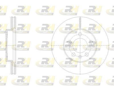 спирачен диск ROADHOUSE 62119.10