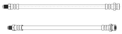 Тормозной шланг CEF 512786 для CITROËN C-CROSSER