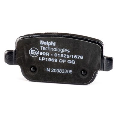 BREMSBELAGSATZ SCHEIBENBREMSE DELPHI LP1969 4