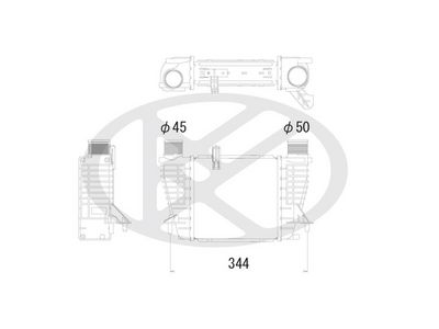 Intercooler Koyorad IA020137