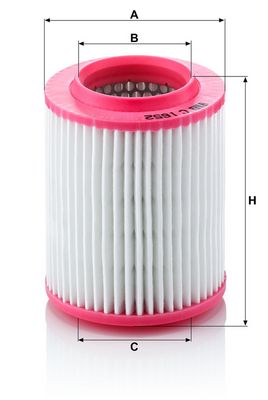 LUFTFILTER MANN-FILTER C1652 1