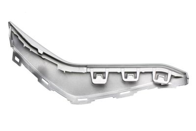 Grillestrip vooraan Voor Rechts (plastic, grijs) past: AUDI Q4 03.21-
