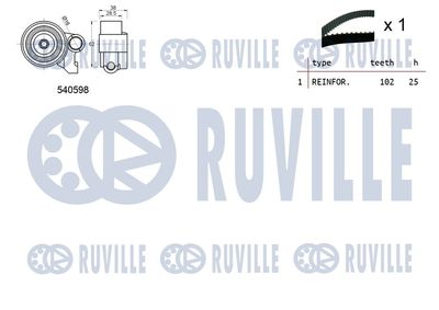 SET CUREA DE DISTRIBUTIE RUVILLE 550266 1