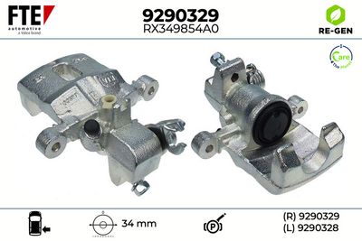 спирачен апарат FTE 9290329