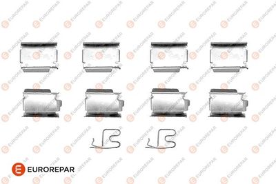 Комплектующие, колодки дискового тормоза EUROREPAR 1682487580 для OPEL CORSA