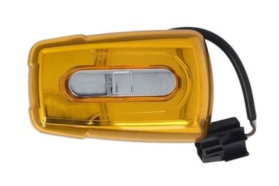 Controlelampje, zijkant Links/Rechts (kleur van het glas: oranje, LED)