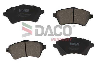 Комплект тормозных колодок, дисковый тормоз DACO Germany 322012 для LAND ROVER FREELANDER