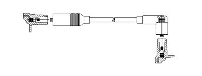 Провод зажигания BREMI 170/30 для VW PASSAT
