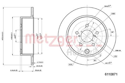 Brake Disc 6110871