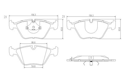 SET PLACUTE FRANA FRANA DISC BOGAP B8210211 3