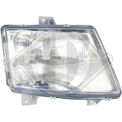 DIEDERICHS 1665980 Основная фара  для MERCEDES-BENZ VITO (Мерседес Вито)
