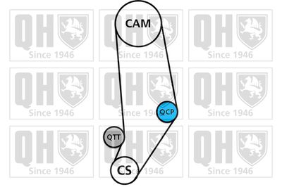 SET CUREA DE DISTRIBUTIE QUINTON HAZELL QBK285 1