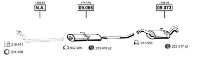 Układ wydechowy ASMET CI091700