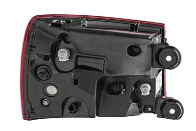 Achterlicht Rechts (extern, LED, kleur indicator gerookt, kleur van het glas red) past: AUDI A6 C7 Stationwagon 11.10-04.15