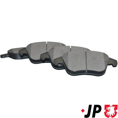 Sada brzdových destiček, kotoučová brzda JP GROUP 4163601510