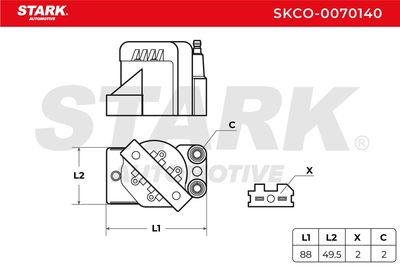 запалителна бобина STARK SKCO-0070140