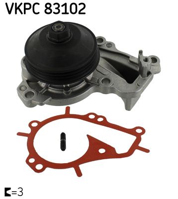 Water Pump, engine cooling VKPC 83102