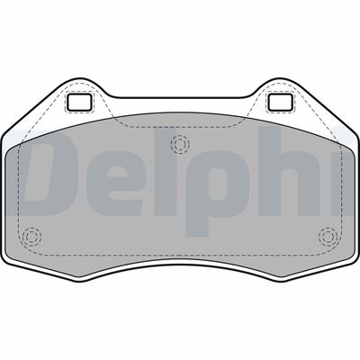 Brake Pad Set, disc brake LP1940