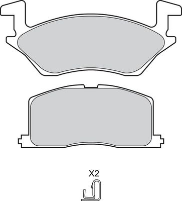 SET PLACUTE FRANA FRANA DISC VALEO 302859 1