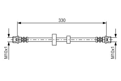 Brake Hose 1 987 476 411