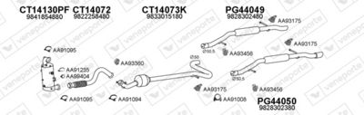 ABGASANLAGE VENEPORTE 450956