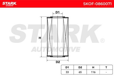 маслен филтър STARK SKOF-0860071