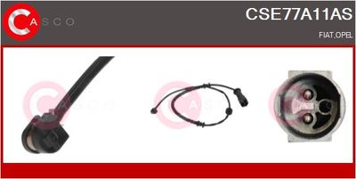 SENZOR DE AVERTIZARE UZURA PLACUTE DE FRANA